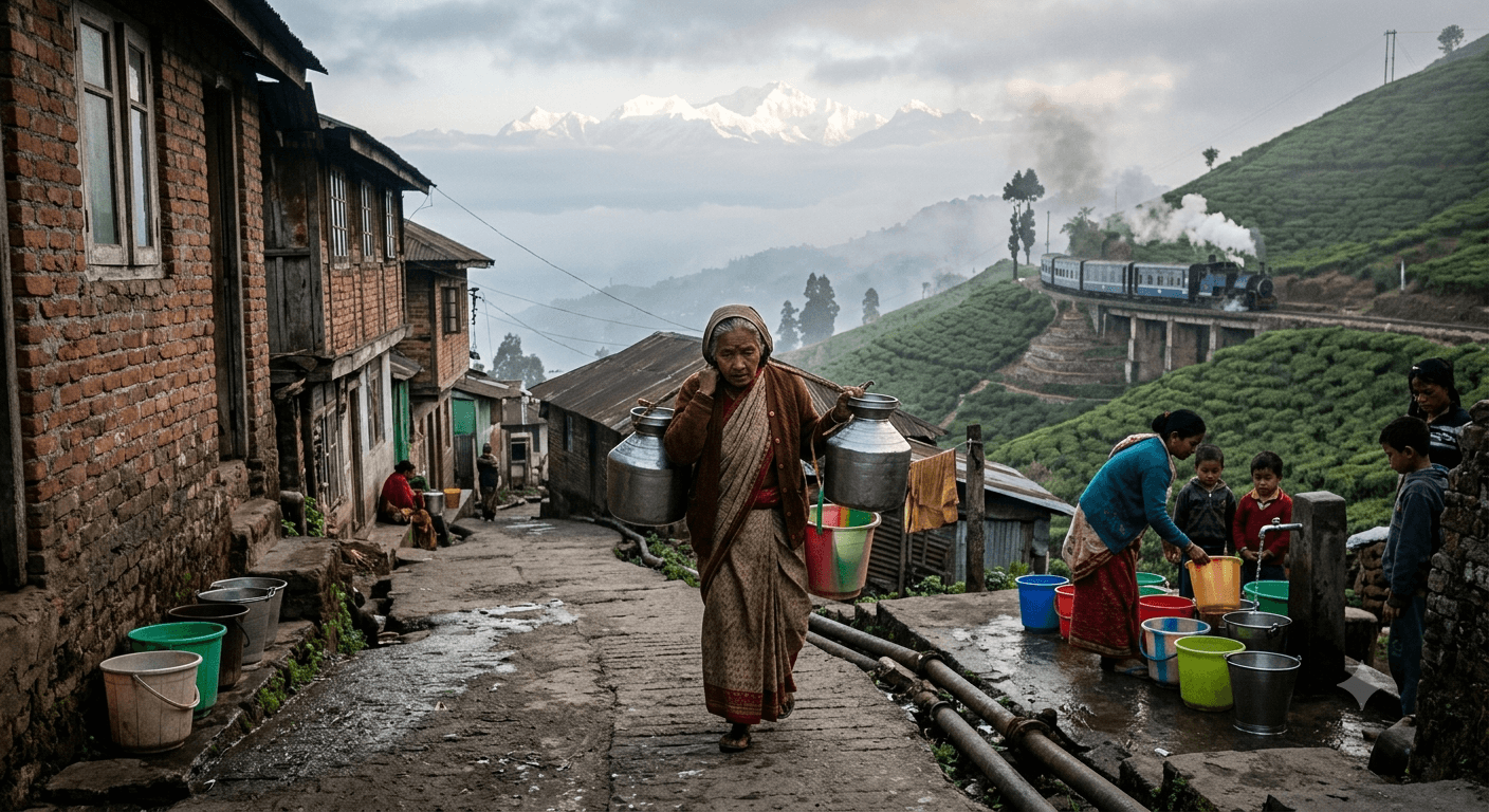 Darjeeling Is Dying of Thirst While the World Admires Its Beauty