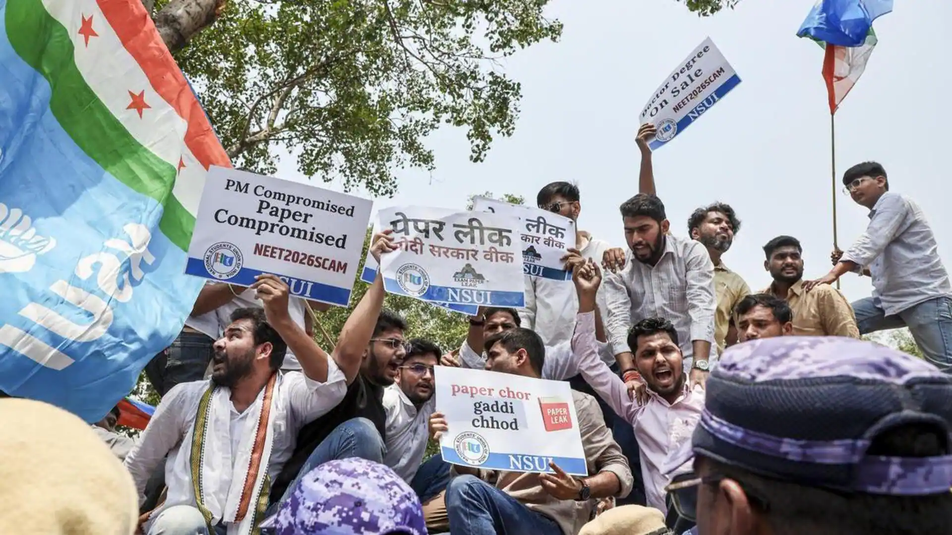 Delhi student protest over NEET leak draws Darjeeling concern